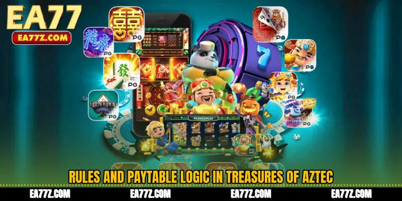 Rules and Paytable Logic in Treasures of Aztec